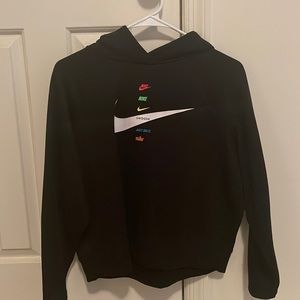 Nike crop top hoodie